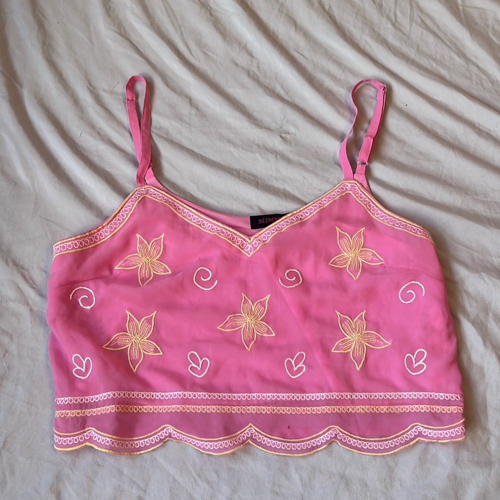 Mimmer crop top, size large.